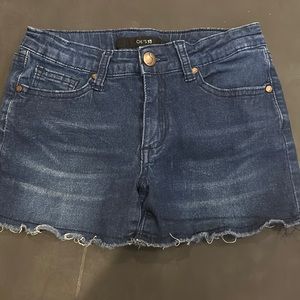 Joe’s Girl’s Frayed Bottom Denim Shorts